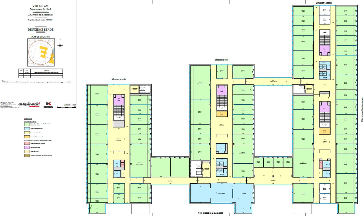 Bureau Loos 10434m² Location bureau Loos Nord OLBUR2311780 11